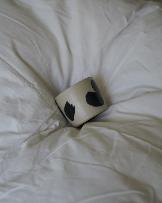 Coffee Cup black dots