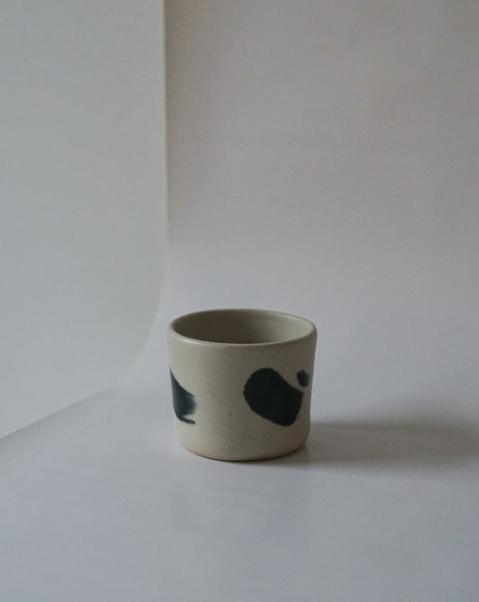 Coffee Cup black dots